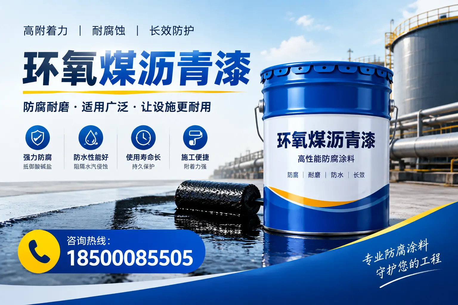 环氧煤沥青漆与其他涂料的对比分析,助力宜兴企业决策